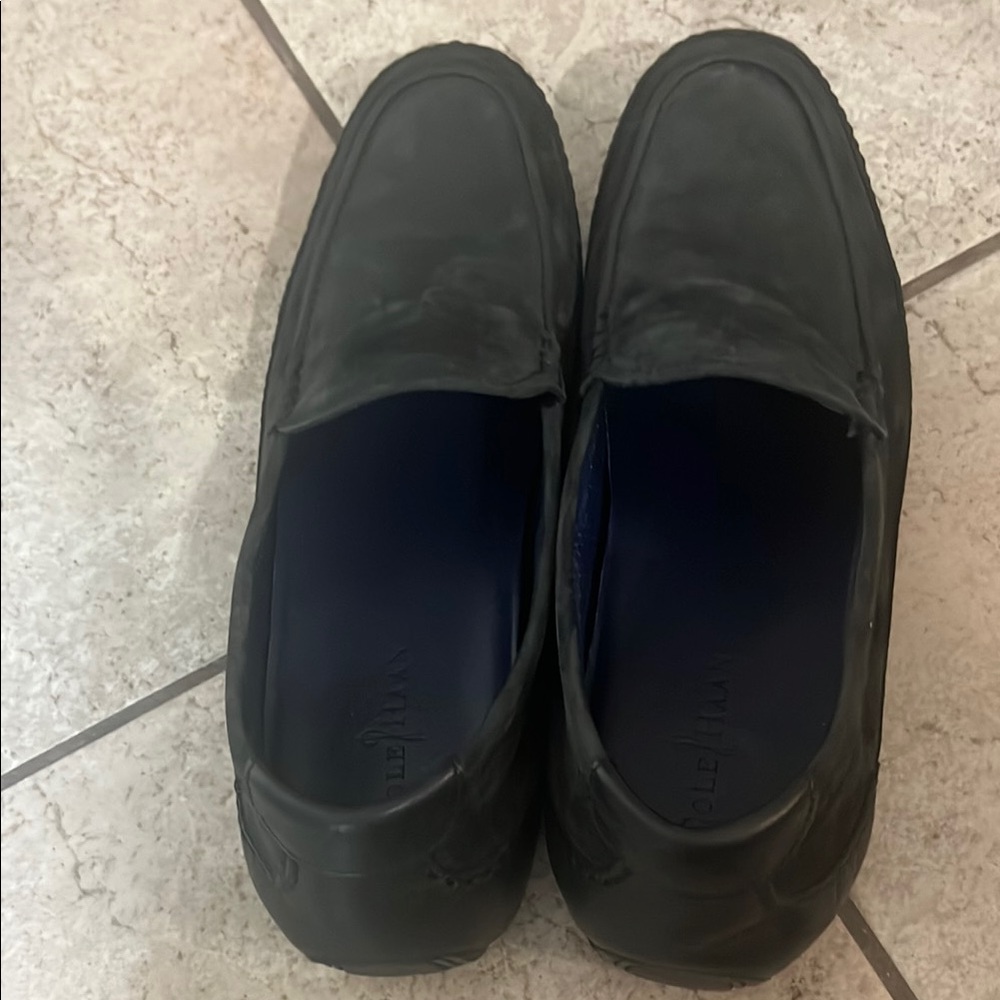 Cole Haan Black Loafers Minimalist Slip-On Design